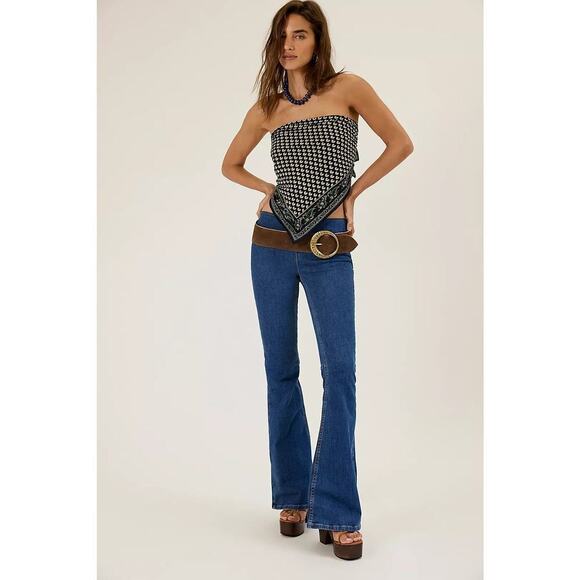 Free People Denim - Free People We The Free Penny Pull-On Flare Jeans sz 27 $78 WJ189